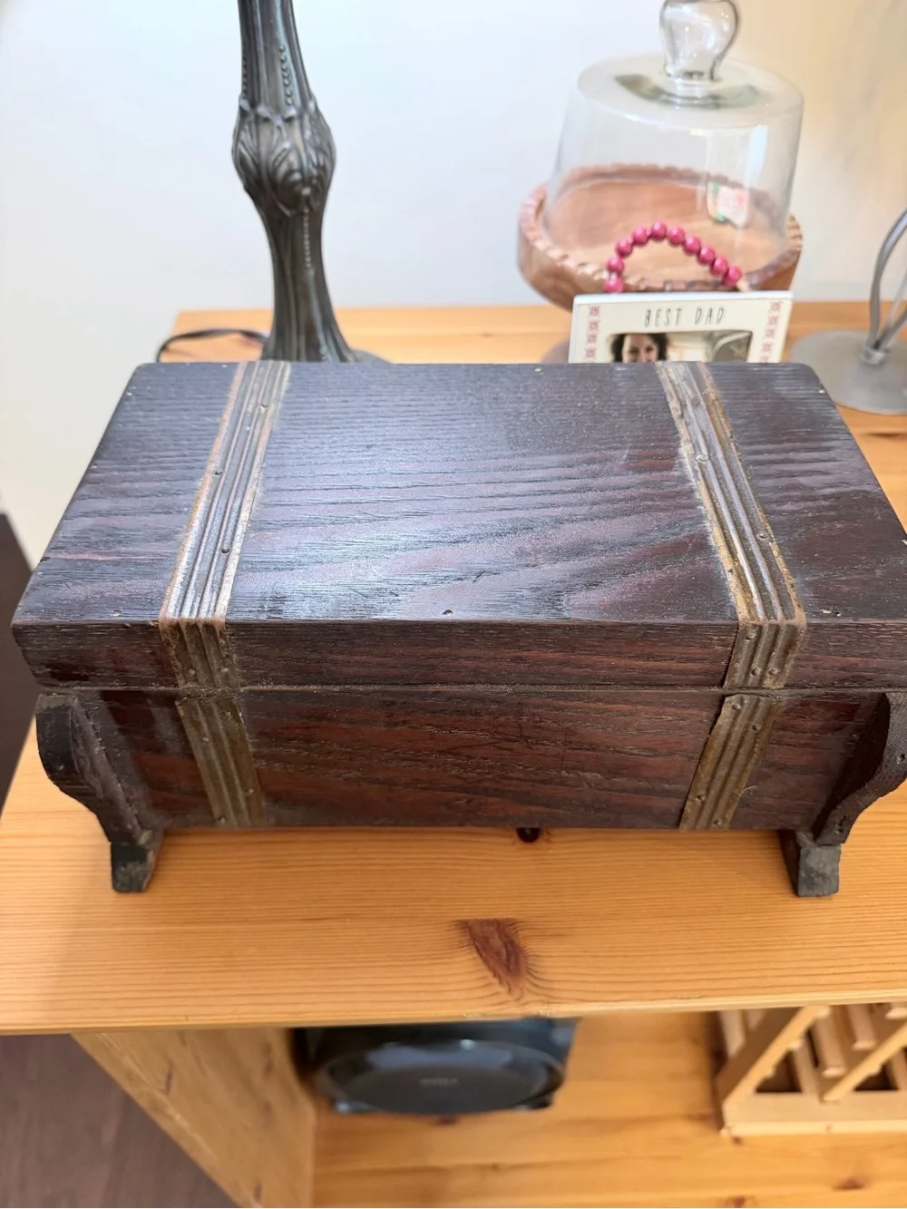 Vintage solid dark